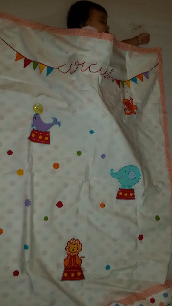 Peekaboo Patterns On Quilt