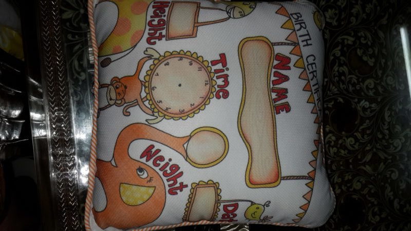 Peekaboo Patterns On Cushion