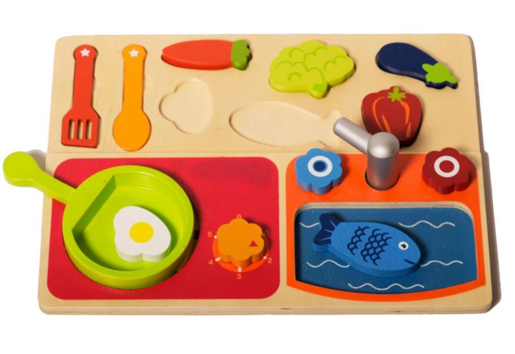 Shumee Toys wooden-kitchen-pretend-set