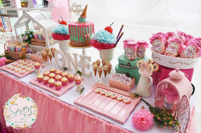 Ice Cream Themed Party Ideas