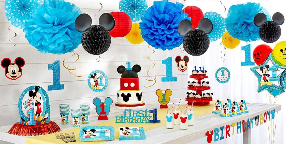 Mickey Mouse Birthday Theme