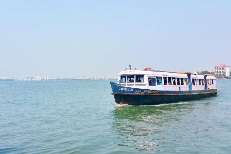 Ferry Boat In Kochi