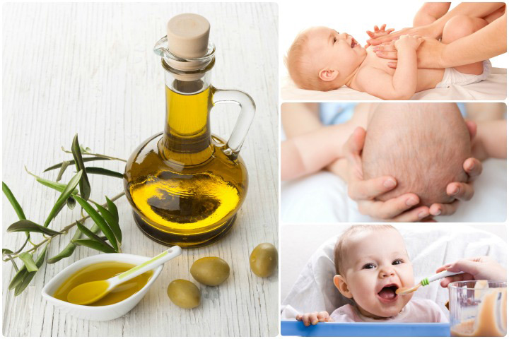 Olive Oil For Baby Massage