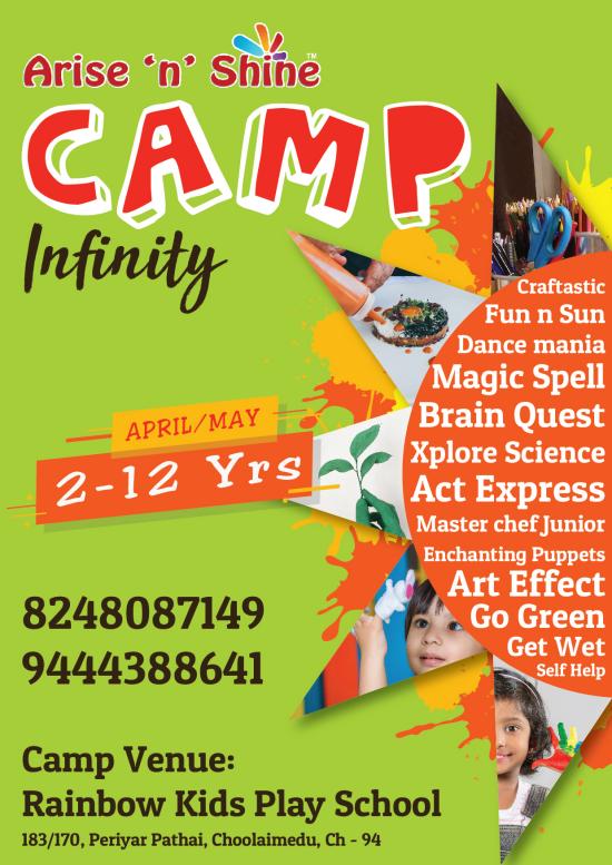 Arise ‘n’ Shine Infinity Camp