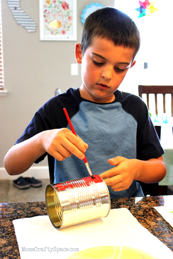 DIY Windsocks Using Cans 1