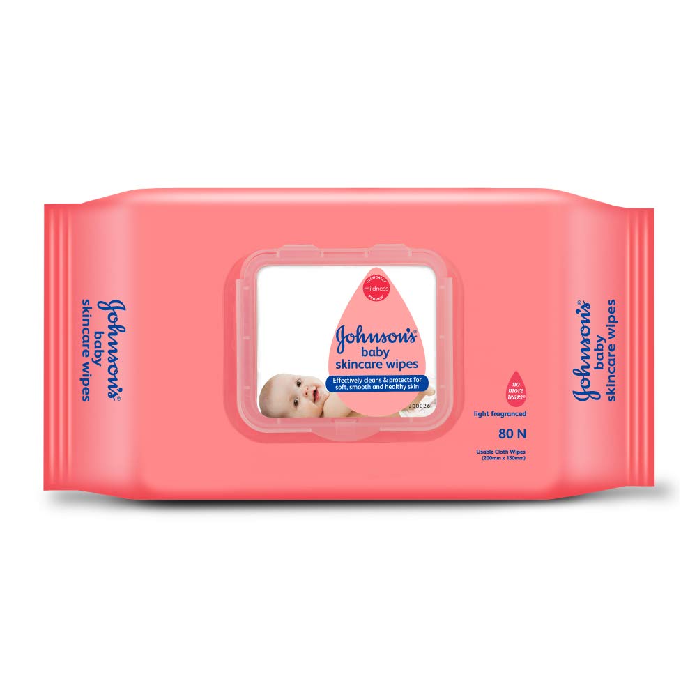 Johnson’s Baby Skincare Wipes - Top 10 Best Baby Wipes Which Are Safe For Use On Newborns, 2020
