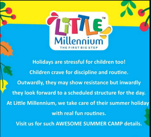 Little Millennium – Summer Camp Activities