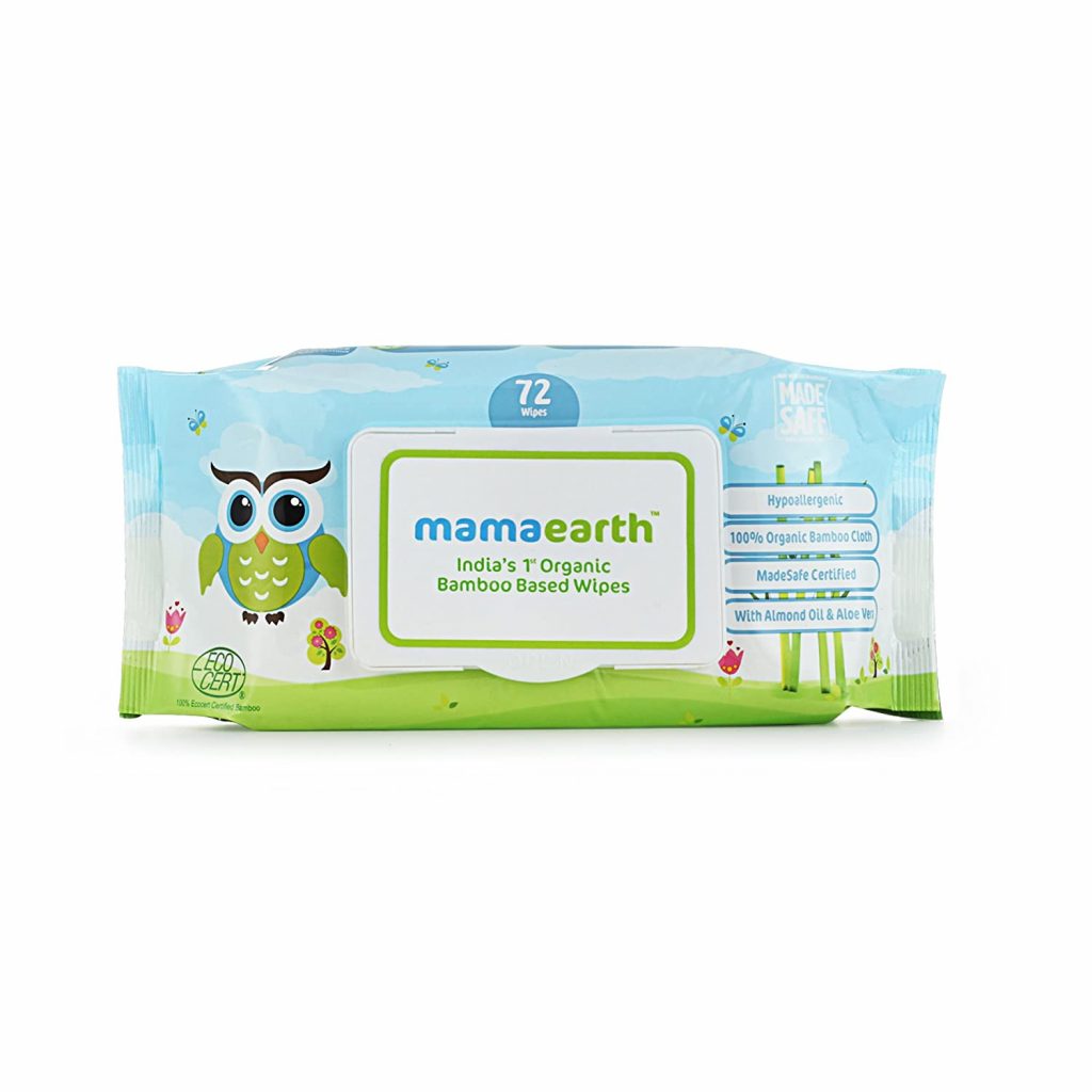 MamaEarth’s Organic Wet Wipes