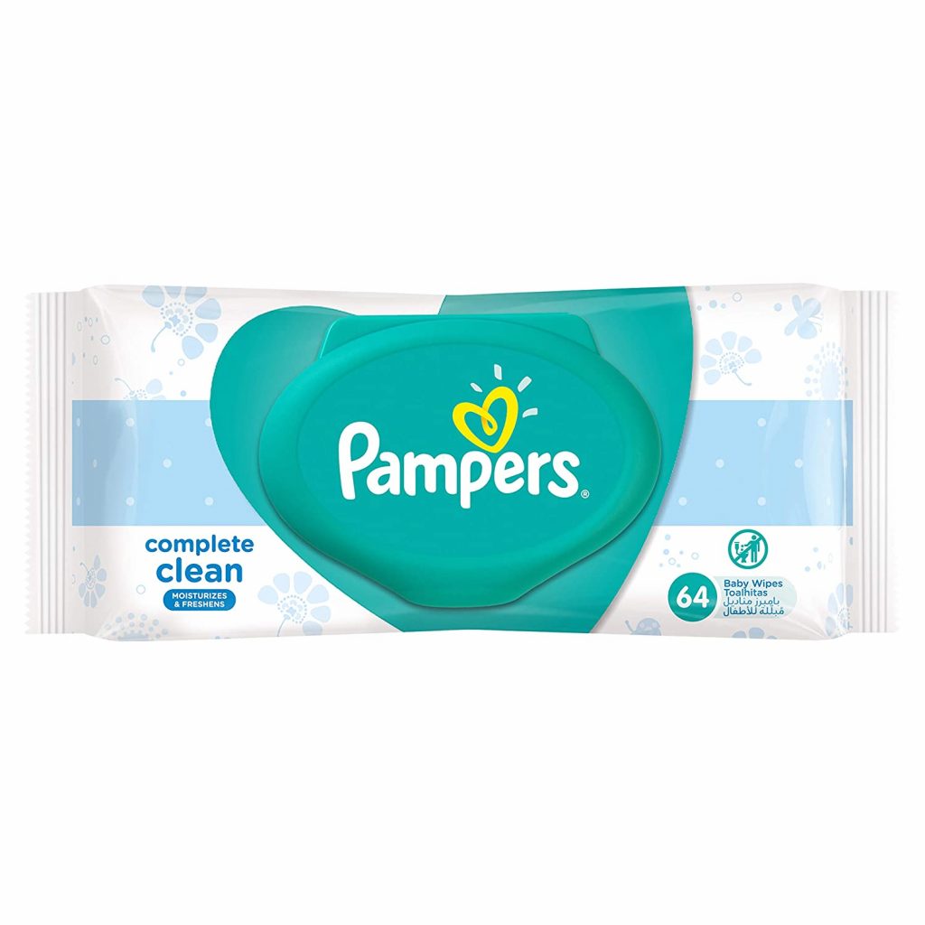 Pampers Fresh Clean Baby Wipes - Top 10 Best Baby Wipes Which Are Safe For Use On Newborns, 2020